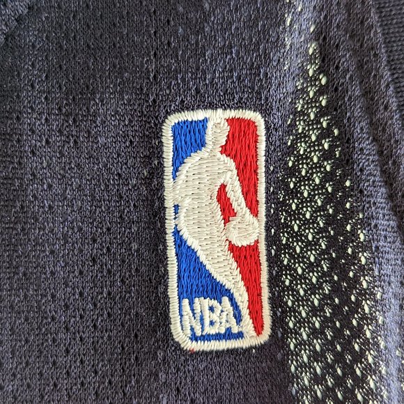 Adidas NBA Basketball Jersey For Her Womens M Navy Mesh Logo Athletic - Picture 5 of 6